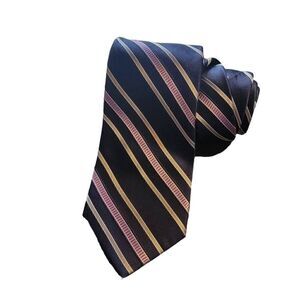 Michael Kors Purple Stripe Tie Designer